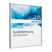 Tuerschild Tenuis 150 mm  Aluminium Acryl